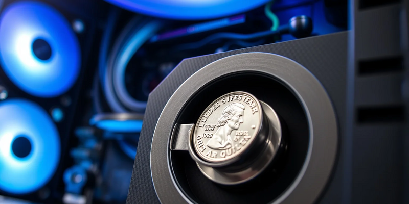 Retro-PC: Gaming-Computer startet nur mit Münzeinwurf - Foto: über boerse-global.de