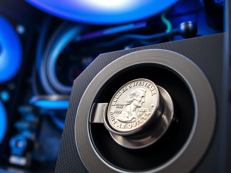 Retro-PC: Gaming-Computer startet nur mit Münzeinwurf - Foto: über boerse-global.de