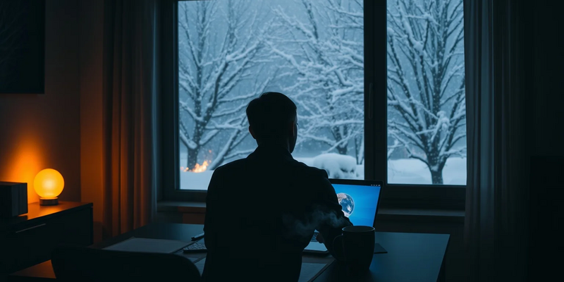 Wintersturm testet die Grenzen der digitalen Arbeit - Foto: über boerse-global.de