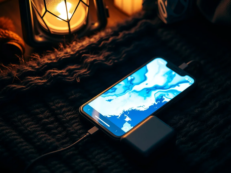 Smartphone als Lebensretter bei Winterstürmen - Foto: über boerse-global.de