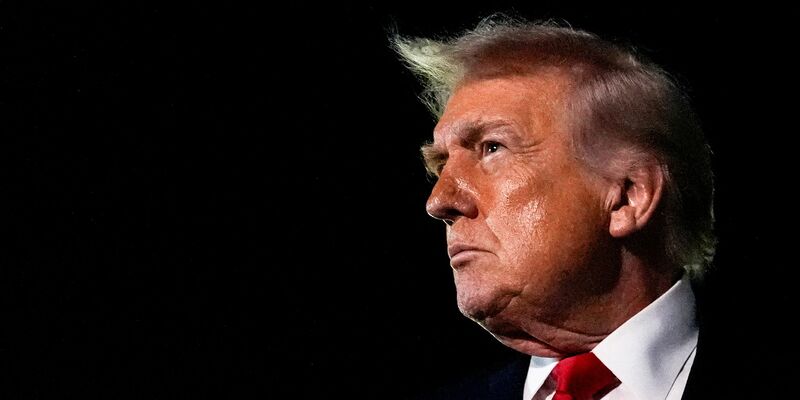 Trump erhöht den Druck auf die Demokraten. - Foto: Julia Demaree Nikhinson/AP/dpa