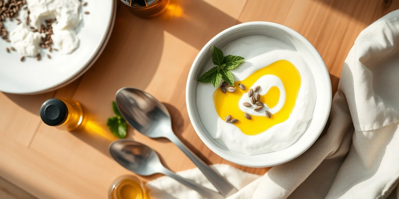 Budwig-Creme: Quark und Leinöl gegen Gelenkschmerzen - Foto: über boerse-global.de