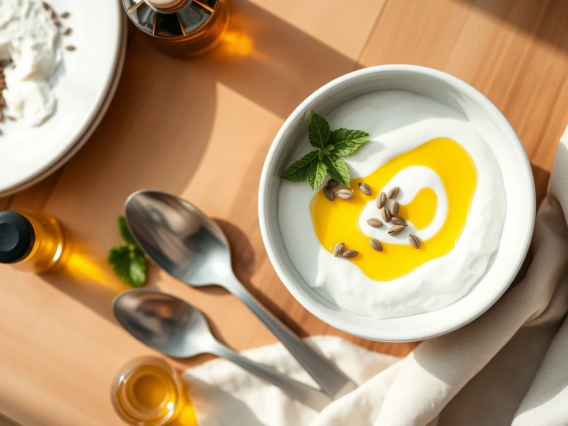 Budwig-Creme: Quark und Leinöl gegen Gelenkschmerzen - Foto: über boerse-global.de