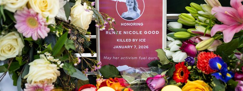 Renee Good war Anfang Januar bei einem ICE-Einsatz tödlich verletzt worden. (Archivbild) - Foto: Christophe Gateau/dpa