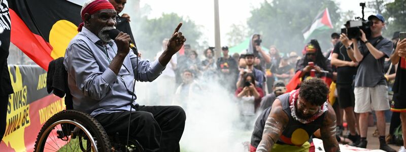 Die indigenen Australier werden bis heute benachteiligt. - Foto: Dean Lewins/AAP/dpa