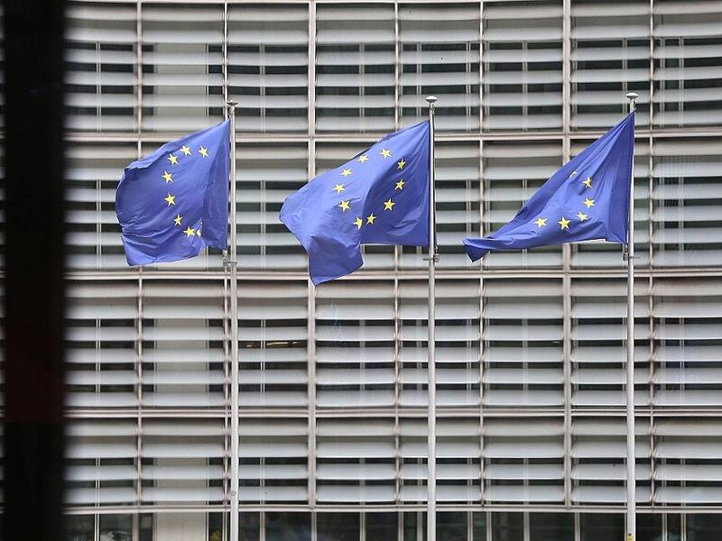 EU-Fahnen (Archiv) - Foto: via dts Nachrichtenagentur