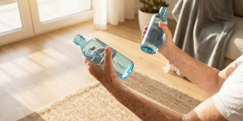Wasserflaschen-Training: So bekämpfen Senioren den Muskelschwund - Foto: über boerse-global.de