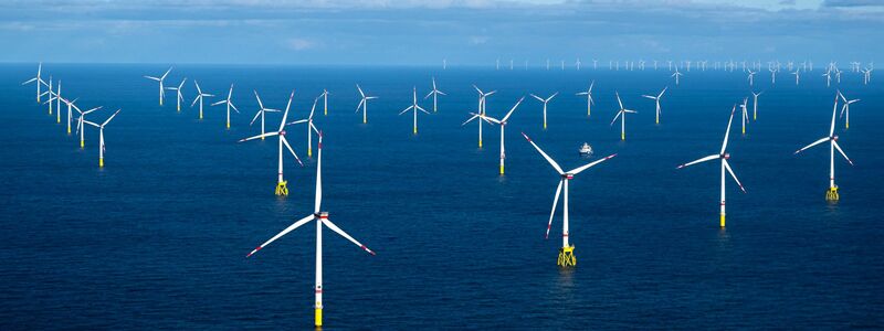Die Nordsee soll zum «grünen Kraftwerk» Europas werden. - Foto: Sina Schuldt/dpa