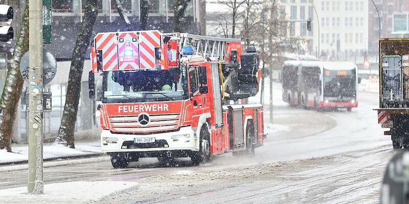 Feuerwehr in Hamburg am 26.01.2026 - Foto: via dts Nachrichtenagentur