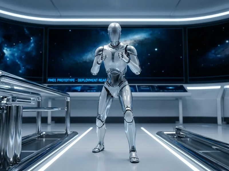 Engine AI schickt humanoiden Roboter ins All - Foto: über boerse-global.de