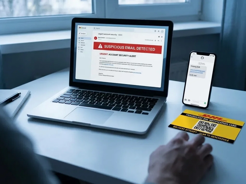 DHL-Kunden im Visier: Neue Betrugswelle mit QR-Codes und Fake-Karten - Foto: über boerse-global.de