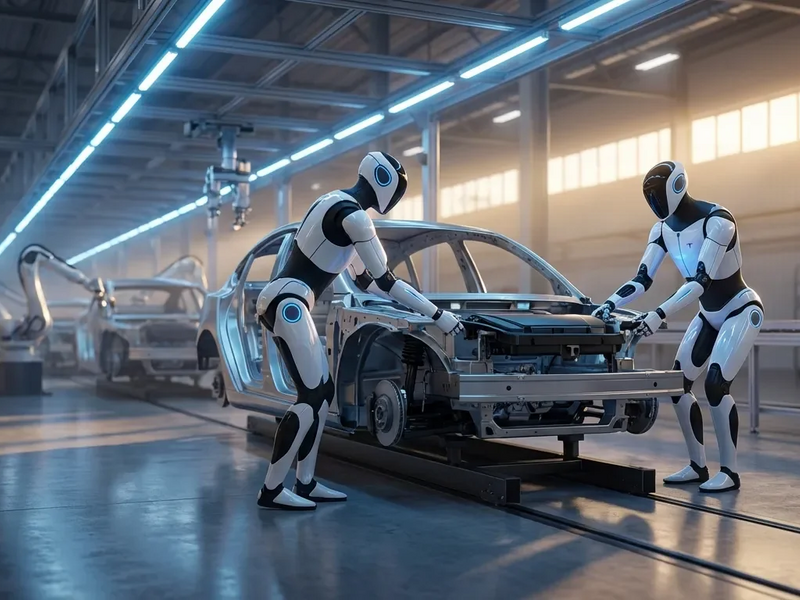 Tesla setzt erstmals humanoide Roboter in Fabriken ein - Foto: über boerse-global.de