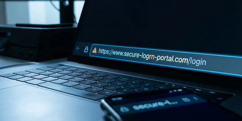 Phishing-Welle nutzt „rn“ statt „m“ in Webadressen - Foto: über boerse-global.de