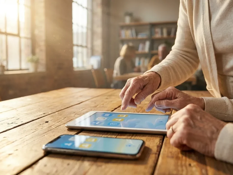 Digital-Kompass: Wegweiser für Senioren in der digitalen Welt gesichert - Foto: über boerse-global.de