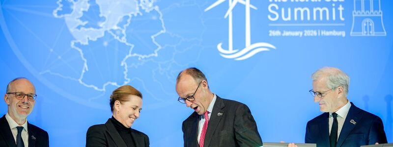 Die Nordsee-Anrainer wollen sich besser vernetzen. - Foto: Kay Nietfeld/dpa