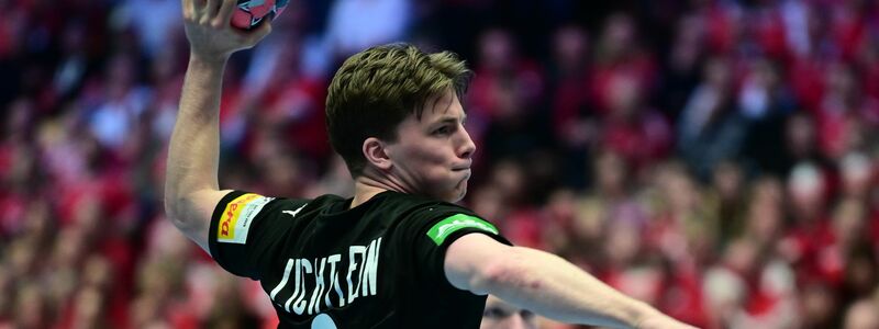 Warf wieder die Siebenmeter: Nils Lichtlein. - Foto: Sina Schuldt/dpa