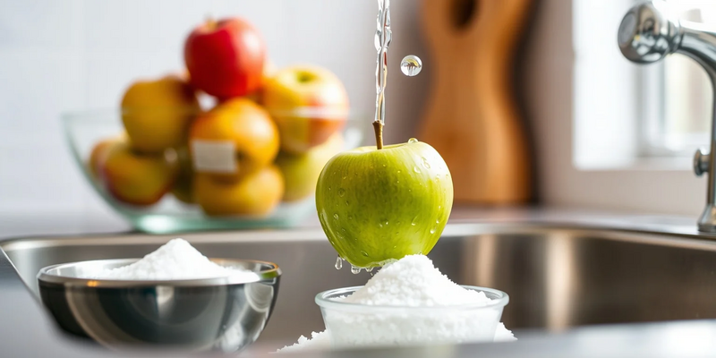 Natron entfernt Pestizide – aber nur von der Schale - Foto: über boerse-global.de