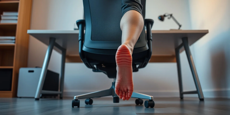 Marschieren im Sitzen: Mini-Übung gegen die Sitz-Epidemie - Foto: über boerse-global.de