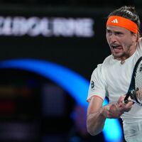 Alexander Zverev steht bei den Australian Open im Halbfinale. - Foto: Asanka Brendon Ratnayake/AP/dpa