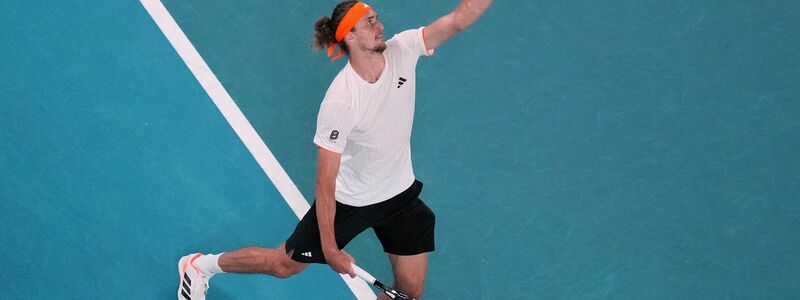 Alexander Zverev steht bei den Australian Open im Halbfinale. - Foto: Dita Alangkara/AP/dpa