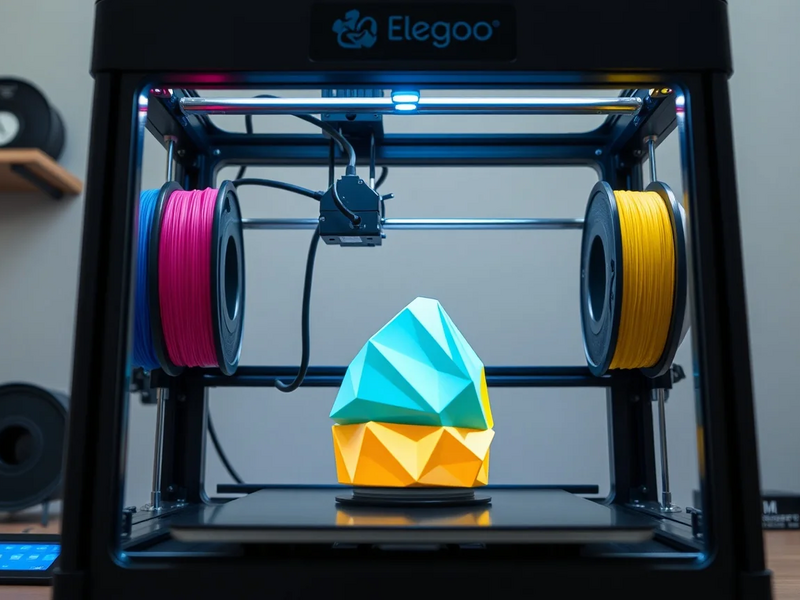 Elegoo Centauri Carbon 2 Combo: Vierfarben-3D-Druck für unter 500 Euro - Foto: über boerse-global.de