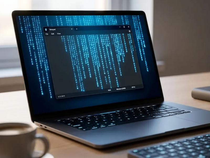 Microsoft Notepad: KI-Antworten jetzt in Echtzeit - Foto: über boerse-global.de