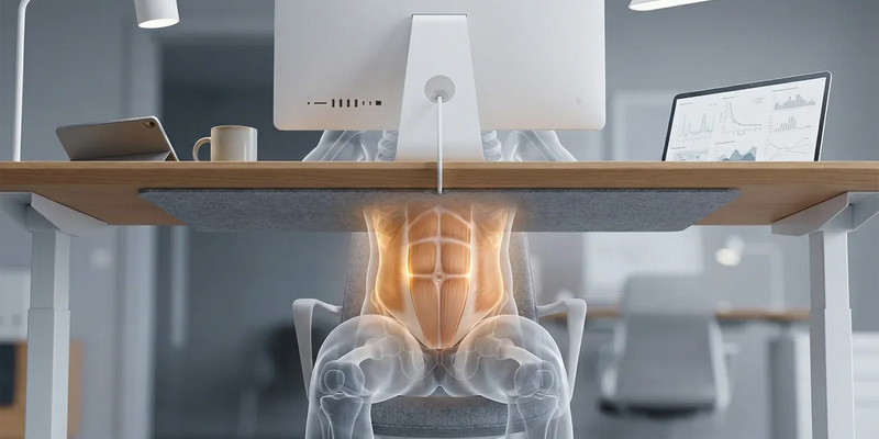 Isometrische Übungen: Das unsichtbare Büro-Workout 2026 - Foto: über boerse-global.de