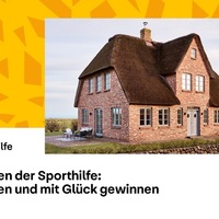 Traumhaus auf Föhr gewinnen und Athletinnen und Athleten unterstützen: Traumhausverlosung wird Partner der Sporthilfe - Foto: presseportal.de