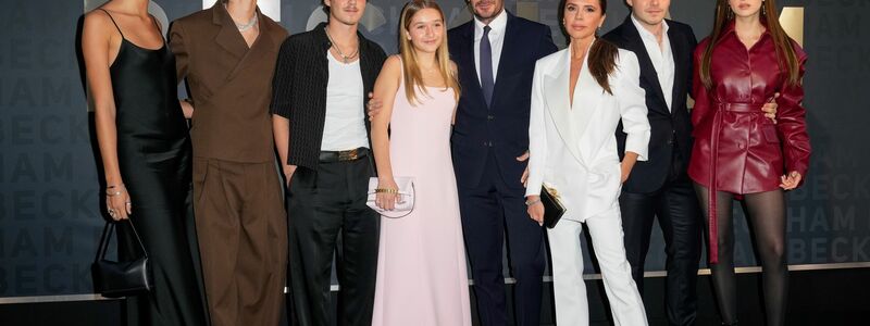 Im Herbst 2023 zeigte sich die Familie noch vereint. (Archivbild) - Foto: Scott Garfitt/AP/dpa