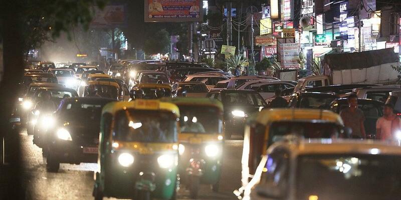 Straßenszene in Neu-Delhi (Archiv) - Foto: via dts Nachrichtenagentur