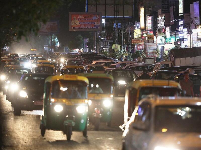 Straßenszene in Neu-Delhi (Archiv) - Foto: via dts Nachrichtenagentur