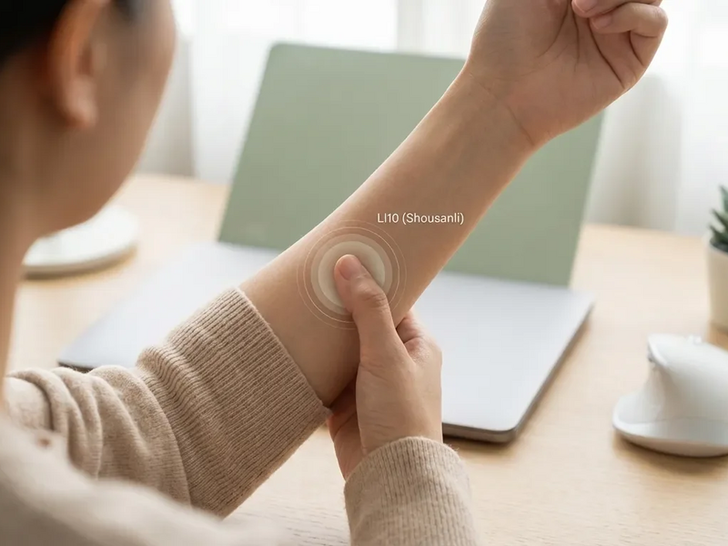 Akupressur-Punkt LI10: Neue Hoffnung bei Tennisarm - Foto: über boerse-global.de