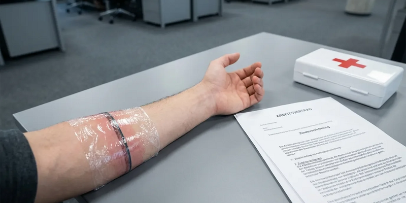 Tattoo-Komplikation: Kein Anspruch auf Lohnfortzahlung - Foto: über boerse-global.de