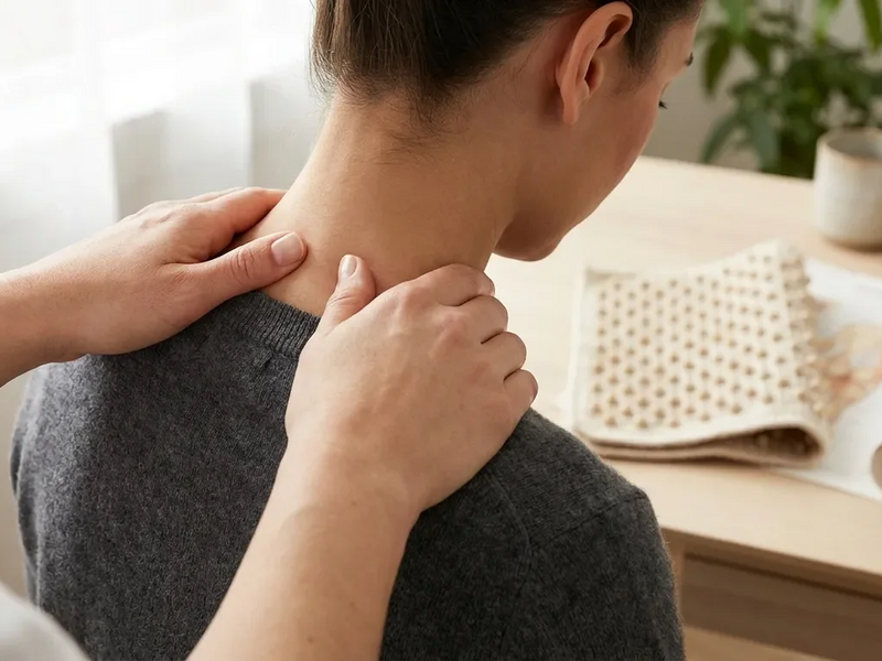 Tianzhu: Der Akupressur-Punkt gegen den Winter-Nacken - Foto: über boerse-global.de