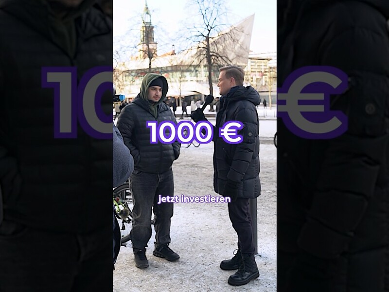 Umfrage: Wie investiert ihr? Wir haben Mustafa in Berlin gefragt! - Foto: inside-wirtschaft.de