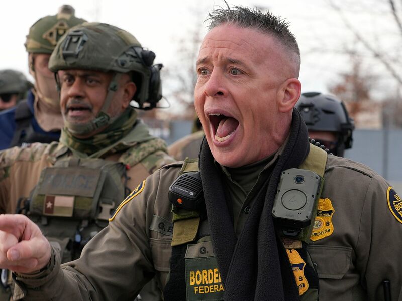 Greg Bovino gilt als Gesicht des rücksichtslosen Vorgehens der Abschiebebehörde ICE. (Archivfoto) - Foto: Jen Golbeck/AP/dpa