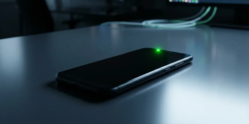 Grüner Punkt am Smartphone: Warnsignal oder falscher Alarm? - Foto: über boerse-global.de