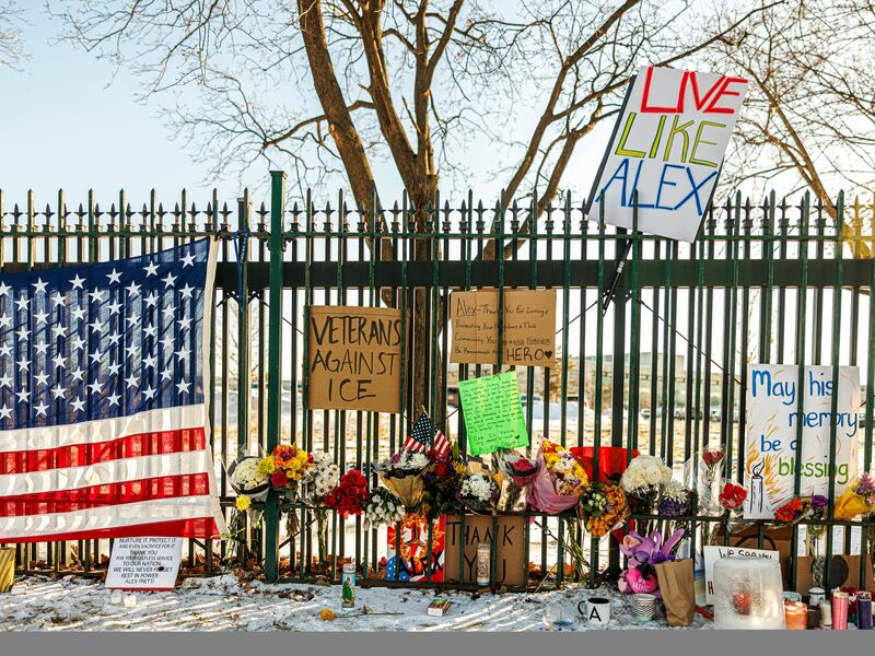 Laut US-Medien gaben zwei Bundesbeamte die Schüsse in Minnesota ab.  - Foto: Kerem Yücel | MPR News/Minnesota Public Radio/AP/dpa