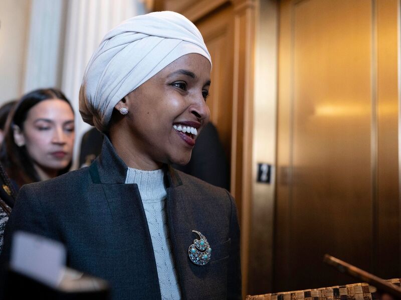 US-Präsident Donald Trump greift die linke Abgeordnete verbal immer wieder heftig an. (Archivbild) - Foto: Jose Luis Magana/AP/dpa