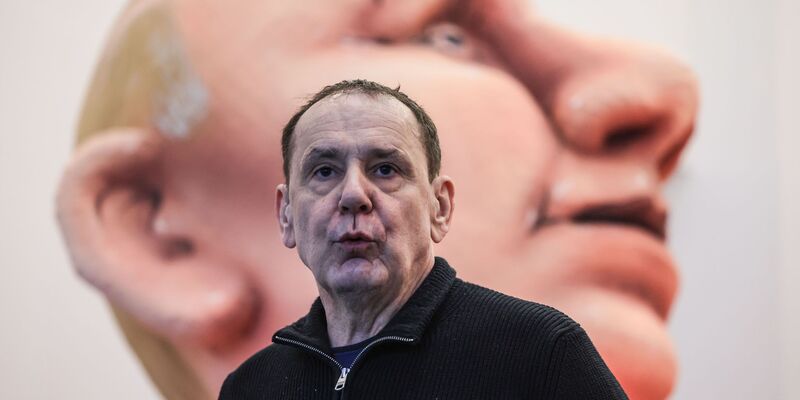 Tilly vor Putin-Figur (Archivbild) - Foto: Oliver Berg/dpa