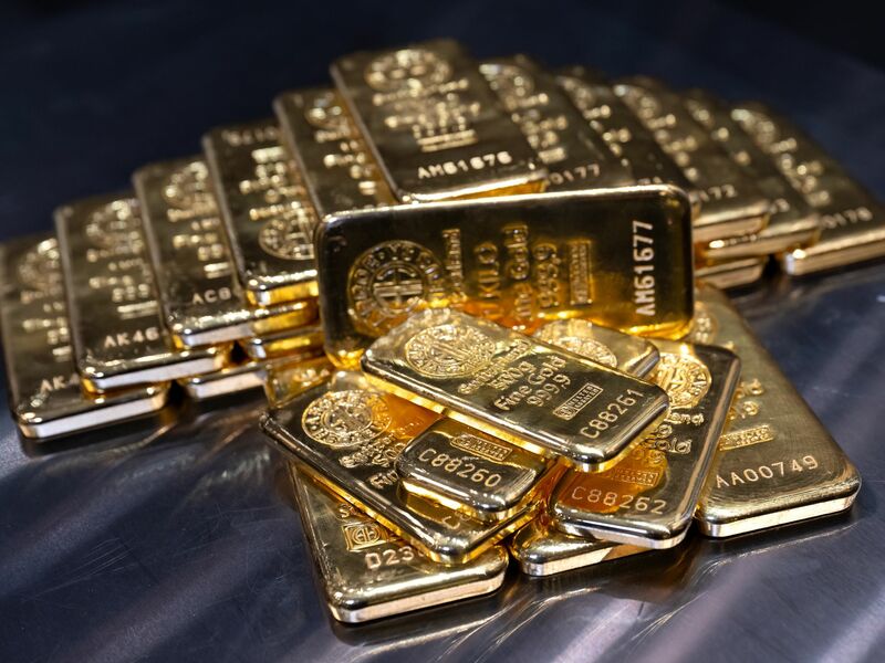 Wird weiter angesteuert: Der vermeintlich sichere Hafen Gold. - Foto: Sven Hoppe/dpa