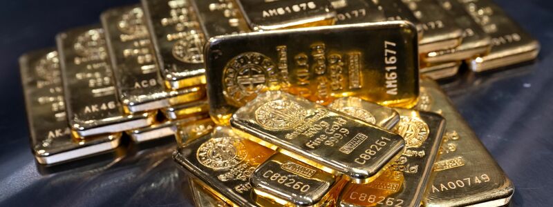 Wird weiter angesteuert: Der vermeintlich sichere Hafen Gold. - Foto: Sven Hoppe/dpa