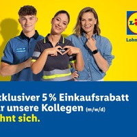Lidl führt deutschlandweit Mitarbeiterrabatt ein / Lidl lohnt sich - für Mitarbeiter jetzt noch mehr - Foto: presseportal.de