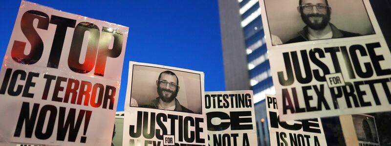 Die Todesschüsse auf Alex Pretti hatten landesweit Empörung ausgelöst. - Foto: Adam Gray/AP/dpa