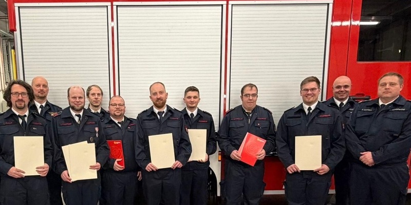FW-MK: Jahresdienstbesprechung der Löschgruppe Untergrüne - Foto: presseportal.de