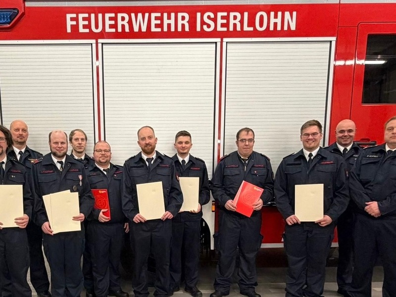 FW-MK: Jahresdienstbesprechung der Löschgruppe Untergrüne - Foto: presseportal.de