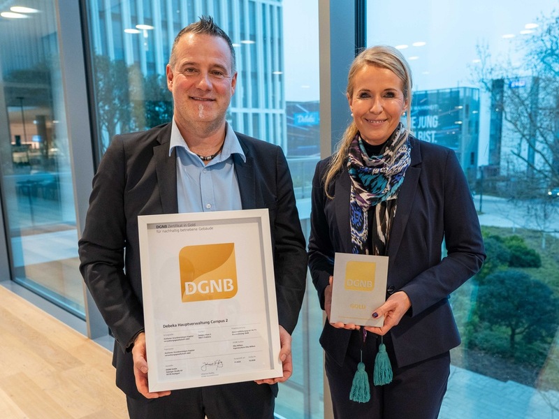 Debeka-Zentrale in Koblenz erhält Gold-Zertifikat für nachhaltiges Bauen / Neuer Erweiterungsbau überzeugt durch Energieeffizienz, moderne Arbeitsplätze und umweltfreundliche Mobilität - Foto: presseportal.de