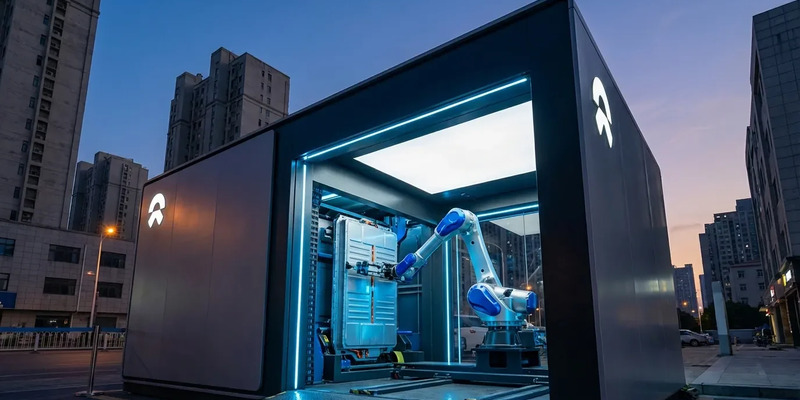 NIO: 100 Millionen Batteriewechsel und eine Million Autos - Foto: über boerse-global.de