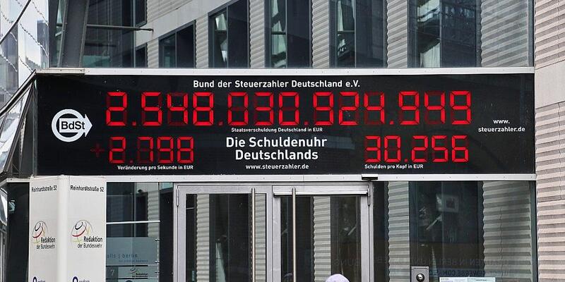 Schuldenuhr (Archiv) - Foto: via dts Nachrichtenagentur