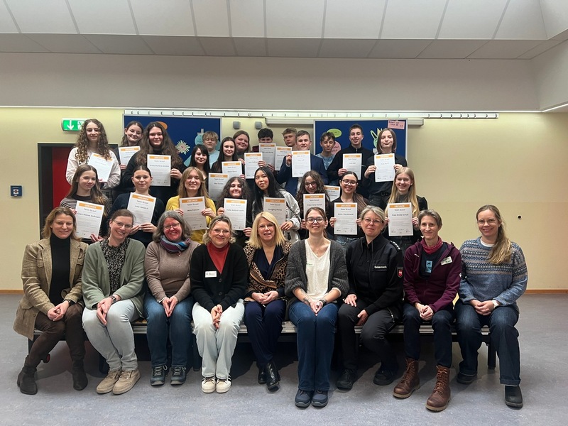 POL-GS: 10 Jahre Ausbildung von Teen Scouts im Landkreis Goslar: 23 NEUE gehören nun dazu! - Foto: presseportal.de
